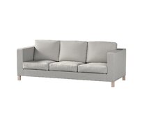 Dekoria Potah na pohovku IKEA  Karlanda 3-místná nerozkládací, krátký, szaro-beżowy, pohovka Karlanda 3-místná, Madrid, 162-03