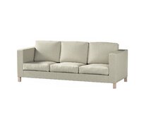 Dekoria Potah na pohovku IKEA  Karlanda 3-místná nerozkládací, krátký, písek, pohovka Karlanda 3-místná, Madrid, 162-22