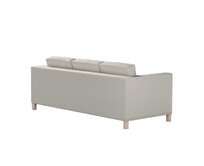 Dekoria Potah na pohovku IKEA  Karlanda 3-místná nerozkládací, krátký, šedá, pohovka Karlanda 3-místná, Living II, 162-00