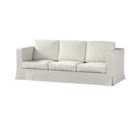 Dekoria Potah na pohovku IKEA  Karlanda 3-místná nerozkládací, dlouhý, šedá, pohovka Karlanda 3-místná, Living II, 162-37