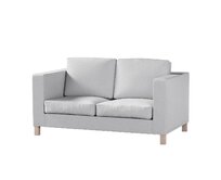 Dekoria Potah na pohovku IKEA  Karlanda 2-místná, krátký, szary, pohovka Karlanda 2-místná, Madrid, 162-02