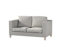 Dekoria Potah na pohovku IKEA  Karlanda 2-místná, krátký, szaro-beżowy, pohovka Karlanda 2-místná, Madrid, 162-03