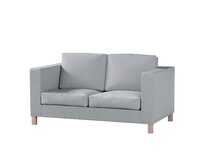 Dekoria Potah na pohovku IKEA  Karlanda 2-místná, krátký, šedá, pohovka Karlanda 2-místná, Amsterdam, 704-55