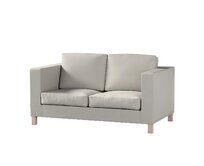 Dekoria Potah na pohovku IKEA  Karlanda 2-místná, krátký, šedá, pohovka Karlanda 2-místná, Living II, 162-00