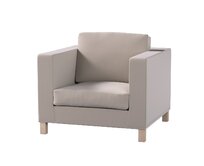 Dekoria Potah na křesko IKEA Karlanda, krátký, béžová , Potah na křeslo Karlanda, Ingrid, 705-44