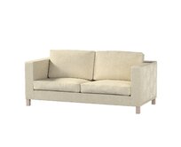 Dekoria Potah na pohovku IKEA  Karlanda rozkládací, krátký, béžová a zlatá, pohovka Karlanda rozkládací, Living II, 162-07
