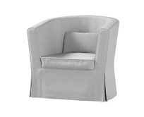 Dekoria Potah na křeslo IKEA Ektorp Tullsta, szary, křeslo Ektorp Tullsta, Madrid, 162-02