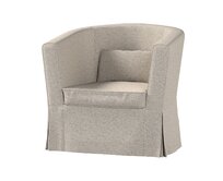 Dekoria Potah na křeslo IKEA Ektorp Tullsta, šedobéžová melanž, křeslo Ektorp Tullsta, Madrid, 162-28