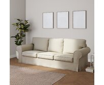 Dekoria Potah na pohovku IKEA Ektorp 3-místná rozkládací, NOVÝ MODEL 2013, béžová, Ektorp 3-m rozkládací, od 2013, Madrid, 161-59