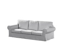 Dekoria Potah na pohovku IKEA Ektorp 3-místná rozkládací, NOVÝ MODEL 2013, szary, Ektorp 3-m rozkládací, od 2013, Madrid, 162-02