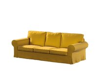 Dekoria Potah na pohovku IKEA Ektorp 3-místná rozkládací, NOVÝ MODEL 2013, medová, Ektorp 3-m rozkládací, od 2013, Ingrid, 705-46