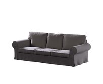 Dekoria Potah na pohovku IKEA Ektorp 3-místná rozkládací, NOVÝ MODEL 2013, hnědá, Ektorp 3-m rozkládací, od 2013, Ingrid, 705-45
