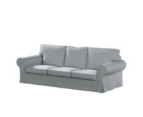 Dekoria Potah na pohovku IKEA Ektorp 3-místná rozkládací, NOVÝ MODEL 2013, šedá, Ektorp 3-m rozkládací, od 2013, Amsterdam, 704-55