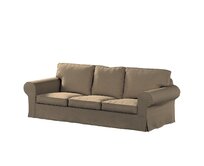 Dekoria Potah na pohovku IKEA Ektorp 3-místná rozkládací, NOVÝ MODEL 2013, béžová melanž, Ektorp 3-m rozkládací, od 2013, Madrid, 162-29