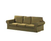 Dekoria Potah na pohovku IKEA Ektorp 3-místná rozkládací, NOVÝ MODEL 2013, olivová melanž, Ektorp 3-m rozkládací, od 2013, Madrid, 162-34