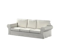 Dekoria Potah na pohovku IKEA Ektorp 3-místná rozkládací, NOVÝ MODEL 2013, šedá, Ektorp 3-m rozkládací, od 2013, Living II, 162-37