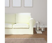 Dekoria Potah na pohovku IKEA Ektorp 2-místná rozkládací NOVÝ MODEL 2012, ecru, Ektorp 2-m rozkl. od 2012, Living Velvet, 704-79