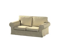 Dekoria Potah na pohovku IKEA Ektorp 2-místná, rozkládací, STARÝ MODEL, béžová, pohovka Ektorp 2-místná rozkládací, Living, 161-68