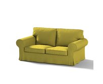 Dekoria Potah na pohovku IKEA Ektorp 2-místná, rozkládací, STARÝ MODEL, zelená, pohovka Ektorp 2-místná rozkládací, Chenille, 162-25