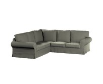 Dekoria Potah na pohovku IKEA Ektorp rohová, šedo-bežový, pohovka Ektorp rohová, Living II, 161-42