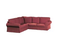 Dekoria Potah na pohovku IKEA Ektorp rohová, červená, pohovka Ektorp rohová, Chenille, 162-05