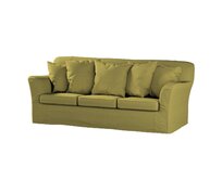 Dekoria Potah na pohovku IKEA Tomelilla 3-místná nerozkládací, zelená, pohovka Tomelilla 3-místná, Chenille, 162-25