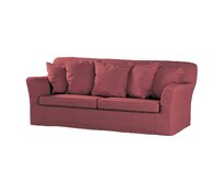 Dekoria Potah na pohovku IKEA Tomelilla rozkládací, červená, pohovka Tomelilla rozkládací, Chenille, 162-05