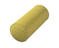 Dekoria Potah na válec IKEA Ektorp, zelená, válec Ektorp průměr 15cm, délka 35cm, Chenille, 162-25