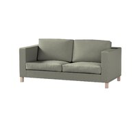 Dekoria Potah na pohovku IKEA  Karlanda rozkládací, krátký, šedo-bežový, pohovka Karlanda rozkládací, Living II, 161-42