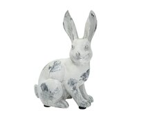 Dekoria Figurka Sedící králík 13x9x20cm, 13 x 9 x 20 cm