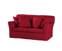 Dekoria Potah na pohovku IKEA Tomelilla 2-místná nerozkládací, tmavě červená , pohovka Tomelilla 2-místná, Etna, 705-60