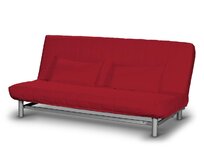 Dekoria Potah na pohovku IKEA Beddinge krátký, tmavě červená , potah na pohovku + 2 polštáře, Etna, 705-60