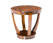 Dekoria Kulatý stolek Harper  průměr  60cm, 60 x 60 x 60 cm