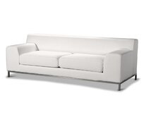 Dekoria Potah na pohovku IKEA Kramfors 3-místná, sněhová bílá, pohovka Kramfors 3-místná, Cotton Panama, 702-49