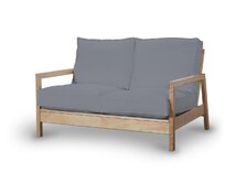 Dekoria Potah na pohovku IKEA Lillberg 2-místná nerozkládací, Slade Grey - šedá, pohovka Lillberg 2-místná, Cotton Panama, 702-46