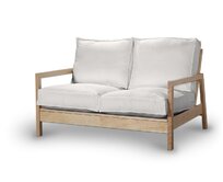 Dekoria Potah na pohovku IKEA Lillberg 2-místná nerozkládací, sněhová bílá, pohovka Lillberg 2-místná, Cotton Panama, 702-49