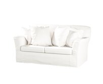 Dekoria Potah na pohovku IKEA Tomelilla 2-místná nerozkládací, sněhová bílá, pohovka Tomelilla 2-místná, Cotton Panama, 702-49