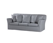 Dekoria Potah na pohovku IKEA Tomelilla 3-místná nerozkládací, Slade Grey - šedá, pohovka Tomelilla 3-místná, Cotton Panama, 702-46