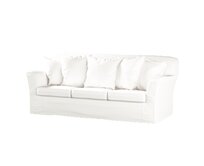 Dekoria Potah na pohovku IKEA Tomelilla 3-místná nerozkládací, sněhová bílá, pohovka Tomelilla 3-místná, Cotton Panama, 702-49