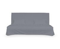 Dekoria Potah na pohovku Beddinge a 2 potahy na polštáře - jednoduché bez prošití, Slade Grey - šedá, sofa Beddinge, Cotton Panama, 702-46