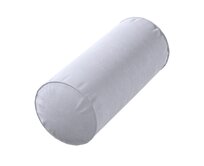Dekoria Potah na válec IKEA Ektorp, stříbro-šedá, válec Ektorp průměr 15cm, délka 35cm, Velvet, 704-24