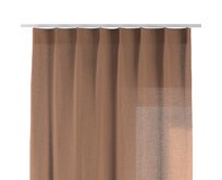 Dekoria Závěs na jednotlivých háčcích flex, skořice, Sensuale Premium, 144-45