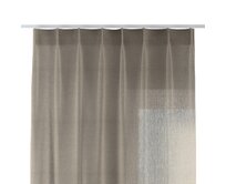 Dekoria Závěs na jednotlivých háčcích flex, béžová, Delicate Premium, 144-61