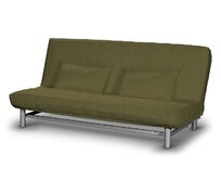 Dekoria Potah na pohovku IKEA Beddinge krátký, olivová zelená, potah na pohovku + 2 polštáře, Etna, 161-26