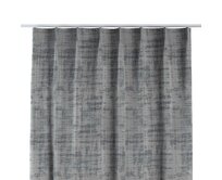 Dekoria Závěs na jednotlivých háčcích flex, šedavá beton, Velvet, 704-32