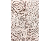 Dekoria Koberec Softness krémová/hnědá 200x290cm, 200 x 290 cm