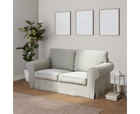 Dekoria Potah na pohovku IKEA Ektorp 2-místná, rozkládací, STARÝ MODEL, pastelová mátová, pohovka Ektorp 2-místná rozkládací, Ingrid, 705-41