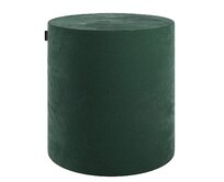 Dekoria Sedák Barrel- válec pevný, d40cm, výška 40cm, tmavá lesní zeleň, ø40 cm x 40 cm, Velvet, 704-25