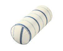 Dekoria Potah na válec IKEA Ektorp, režný podklad, světle modré pásky, válec Ektorp průměr 15cm, délka 35cm, Avignon, 129-66