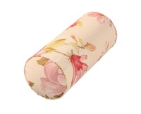 Dekoria Potah na válec IKEA Ektorp, na krémovém podkladu velké červené, oranžové a růžové květy, válec Ektorp průměr 15cm, délka 35cm, Londres, 143-87